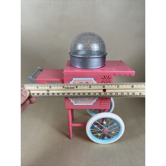 Battat Glitter Girls Cotton Candy Machine Stand & Donut Delivery‎ Scooter Work - Picture 14 of 16